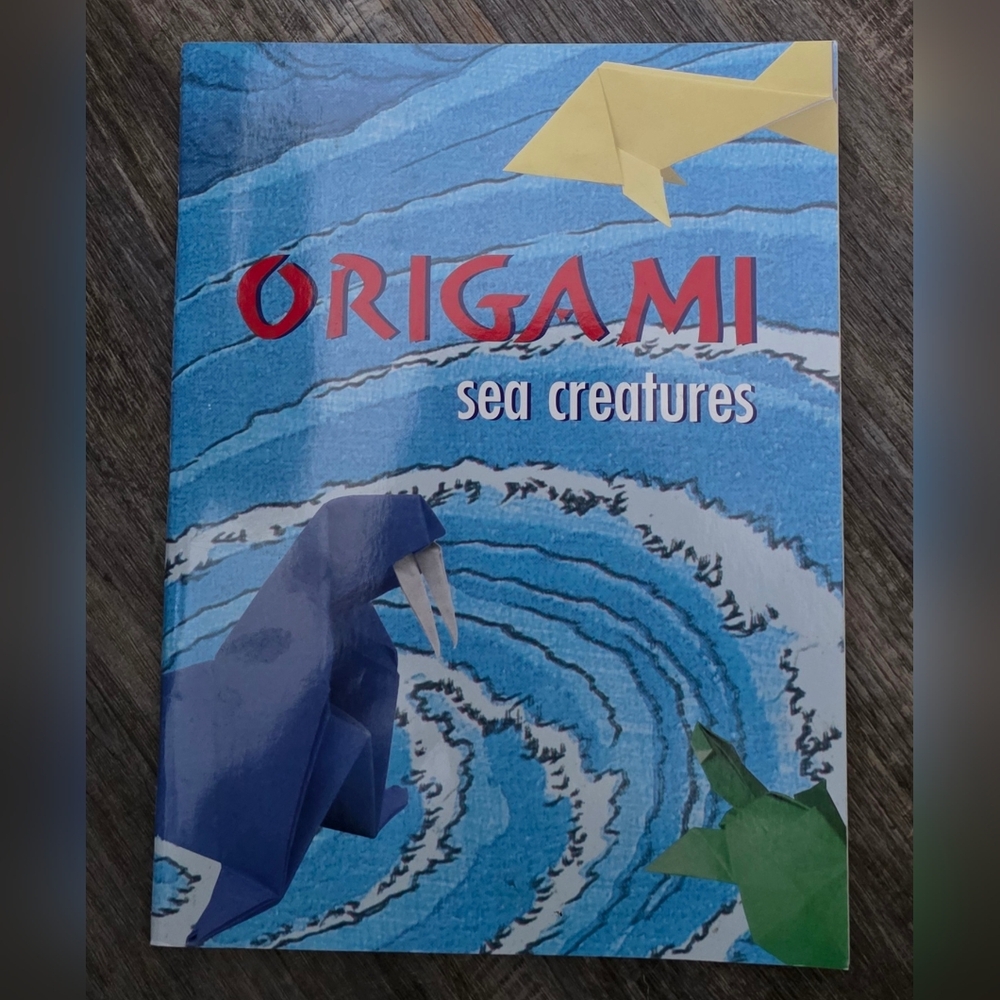 ORIGAMI set of 2:  Sea creatures, Wild animals